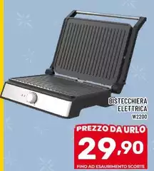Bistecchiera Elettrica W2200