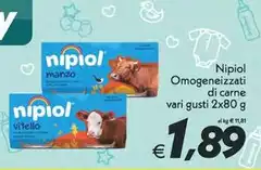 Nipiol - Omogeneizzati Di Carne