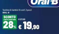 Oral B - Testine Di Ricambio Oral B - Testine Di Ricambio