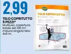 Misura - Telo Copritutto 5 Pezzi