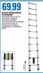 Scala -  Telescopica 10 Gradini