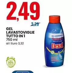 Dexal - Gel Lavastoviglie Tutto In 1