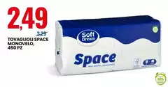 Soft - Tovaglioli Space Monovelo