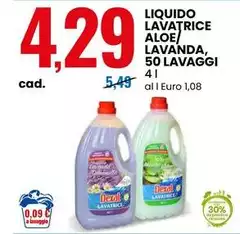 Dexal - Liquido Lavatrice Aloe/Lavanda