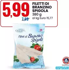 Ondina - Filetti Di Branzino Spigola