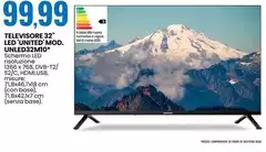 United - Televisore 32" Led "united" Mqd. Unled32m10