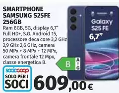 Samsung - Smartphone S25fe 256gb