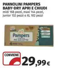Pampers - Pannolini Baby-Dry E Chiudi