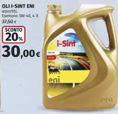 Eni - Oli I-Sint