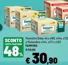 Pampers - Pannolini Baby-Dry 