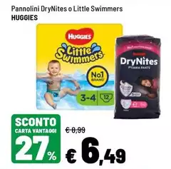 Huggies - Pannolini Drynites