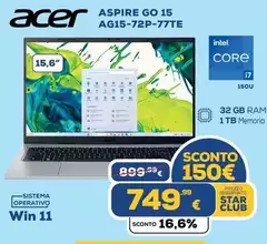 Acer - Aspire Go 15 AG15-72P-77TE