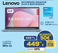 Lenovo - Ideapad Slim 3 82X700K6IX
