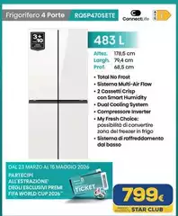 Samsung - Frigorifero 4 Porte ROSPA70SETTE