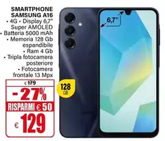 Samsung - Smartphone A16