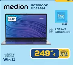 Medion - Notebook Md62644
