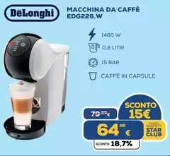 De Longhi - Macchina Da Caffè EDG226.W