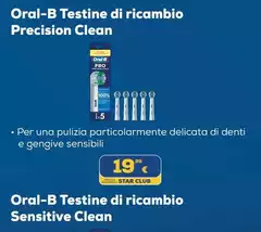 Oral b - Testine Di Ricambio Precision Clean