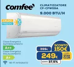 Comfeè - Climatizzatore CF-CFW09A 9000 BTU/H