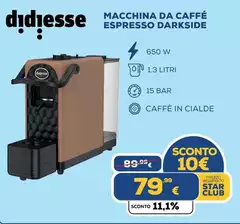 Didiesse - Macchina Da Caffé Espresso Darkside
