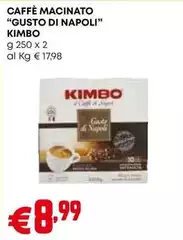Kimbo - Caffè Macinato "Gusto Di Napoli"