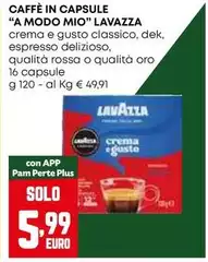 Lavazza - Caffè In Capsule "a Modo Mio"
