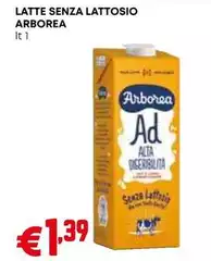 Arborea - Latte Senza Lattosio