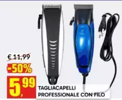 Tagliacapelli Professionale Con Filo 