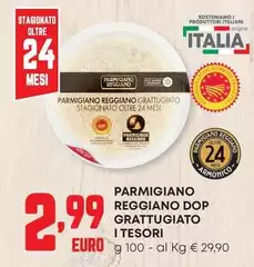 I tesori - Parmigiano Reggiano DOP Grattugiato