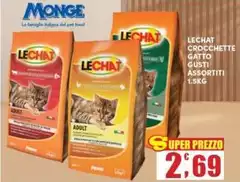 Monge - Crocchette Gatto Gusti Assortiti