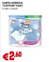 Foxy - Carta Igienica "Cotton"