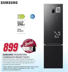 Samsung - Frigorifero Combinato RB38C776CB 1