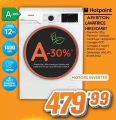 Hotpoint - Lavatrice HB123CAREIT  