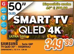 Samsung - Serie Q8F Tv QLED 50" 50Q8FAAU