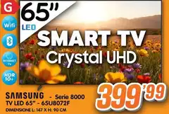 Samsung - Tv Led 65" - 65U8072F