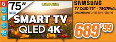 Samsung - Tv QLED 75" 75Q7FAAU