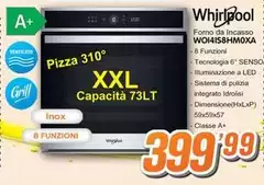 Whirlpool - Forno Da Incasso WO141S8HMOXA Whirlpool - Forno Da Incasso WO141S8HMOXA