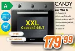Candy - Forno Da Incasso CMFM5X-1E Candy - Forno Da Incasso CMFM5X-1E