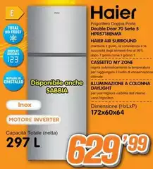 Haier - Double Door 70 Serie 5 HPR5718ENMX