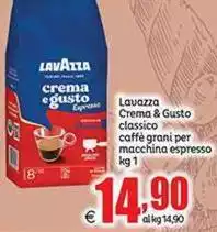 Lavazza - Crema & Gusto Classico Caffè Grani Per Macchina Espresso