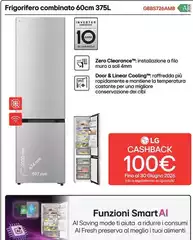 LG - Frigorifero Combinato 60cm 375l