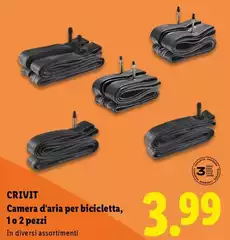 Crivit - Camera D'aria Per Bicicletta, 1 O 2 Pezzi