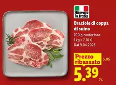Braciole Di Coppa Di Suino