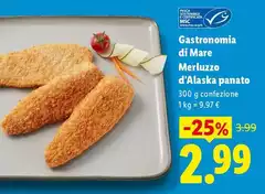 Gastronomia Di Mare - Merluzzo D'Alaska Panato