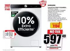 Samsung - Lavatrice WW11DG6B85L