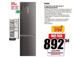 Haier - Frigorifero 2D 60 Serie 5 HDFW9620ANDP