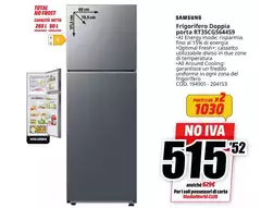 Samsung - Frigorifero Doppia Porta RT3SCGG64459