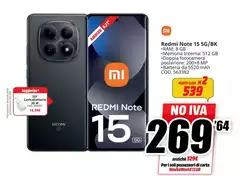 Xiaomi - Redmi Note 15 5g/bk