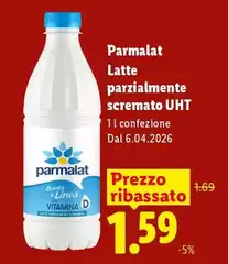 Parmalat - Latte Parzialmente Scremato UHT