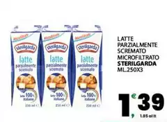 Sterilgarda - Latte Parzial Mente Scremato Microfiltrato